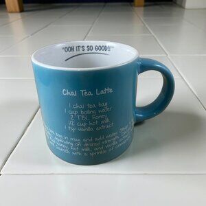 Chai Tea Latte Recipe Ceramic Mug By Mr. Food Test Kitchen